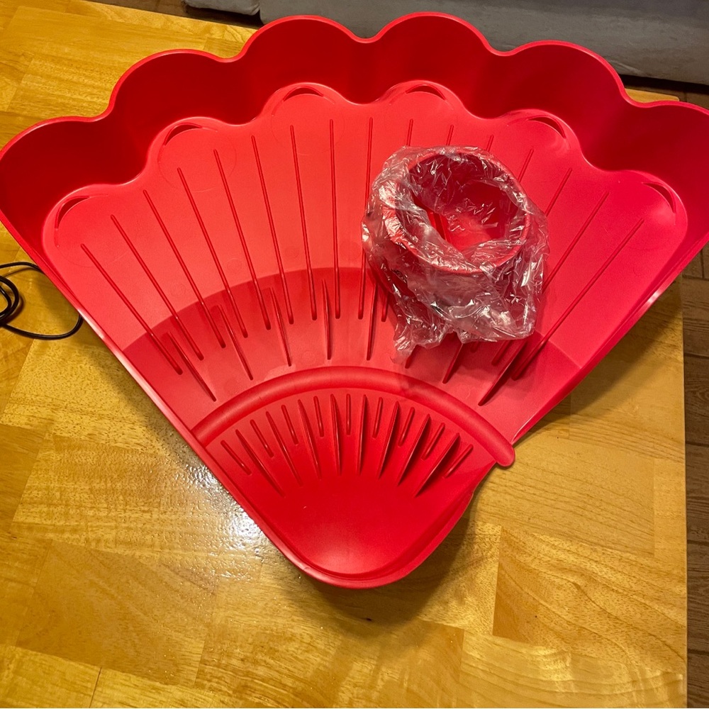 Tupperware Easy Dry Tray Shaped Dish Rack NEW
